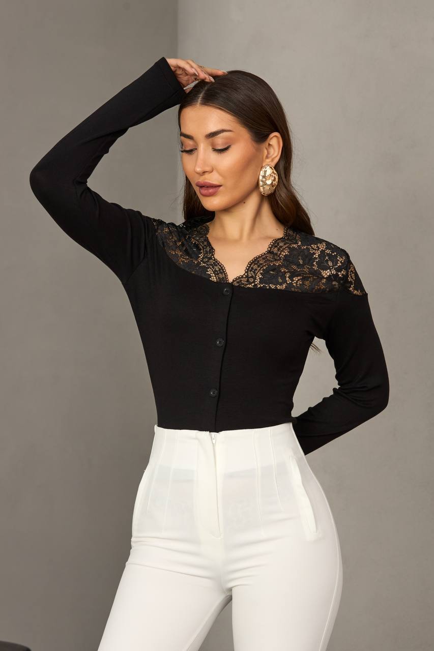 Elegant lace blouse