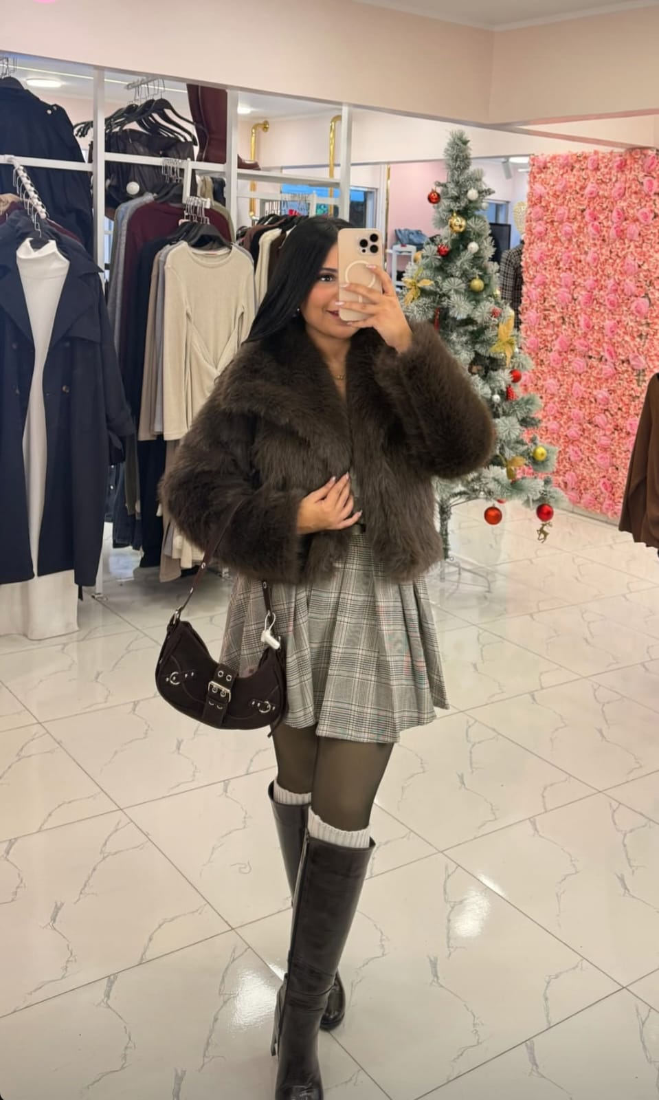 Fluffy Feather Jacket.