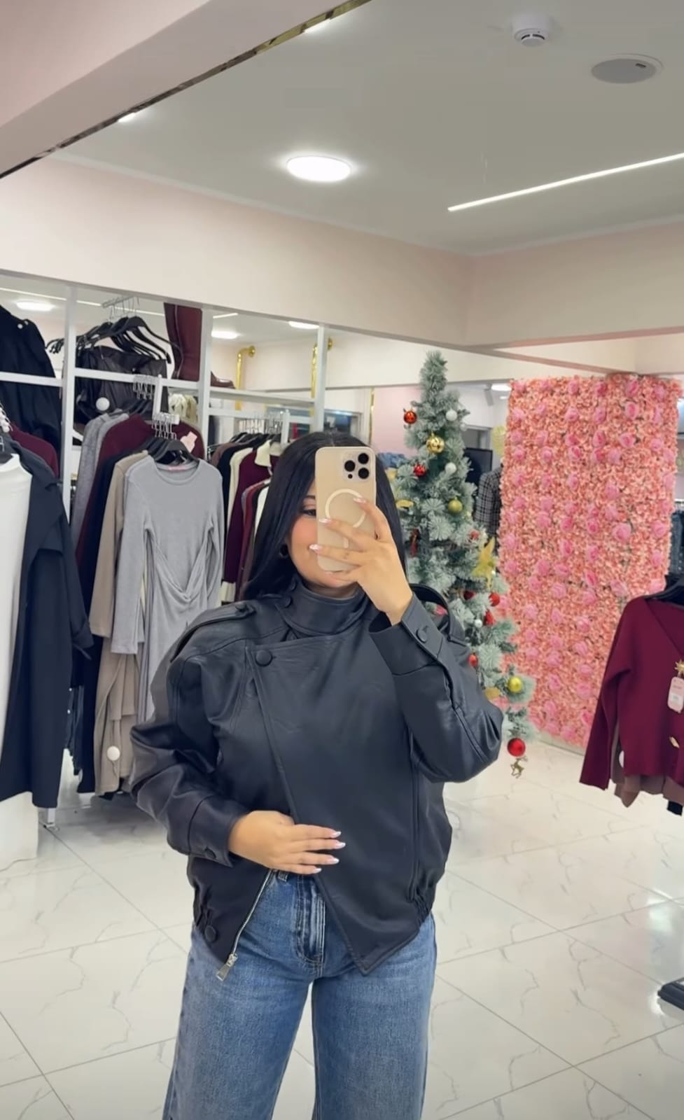 Luxury leather jacket