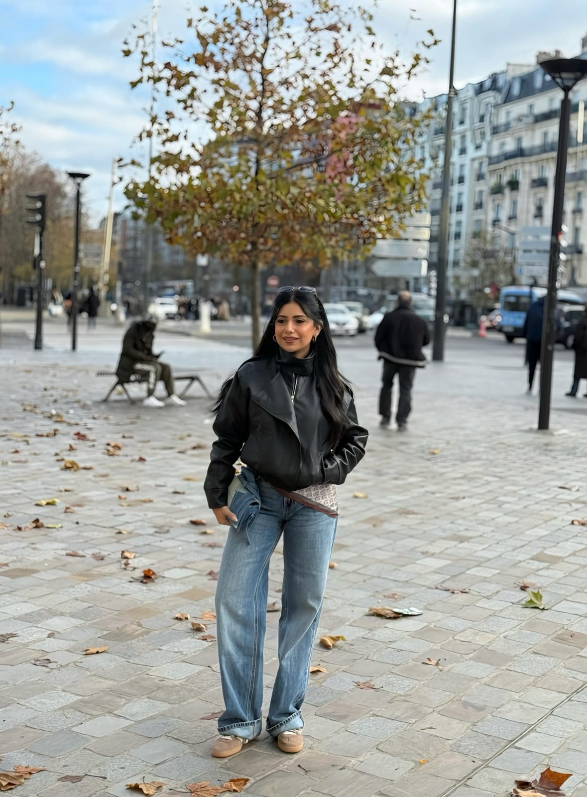 Luxury leather jacket