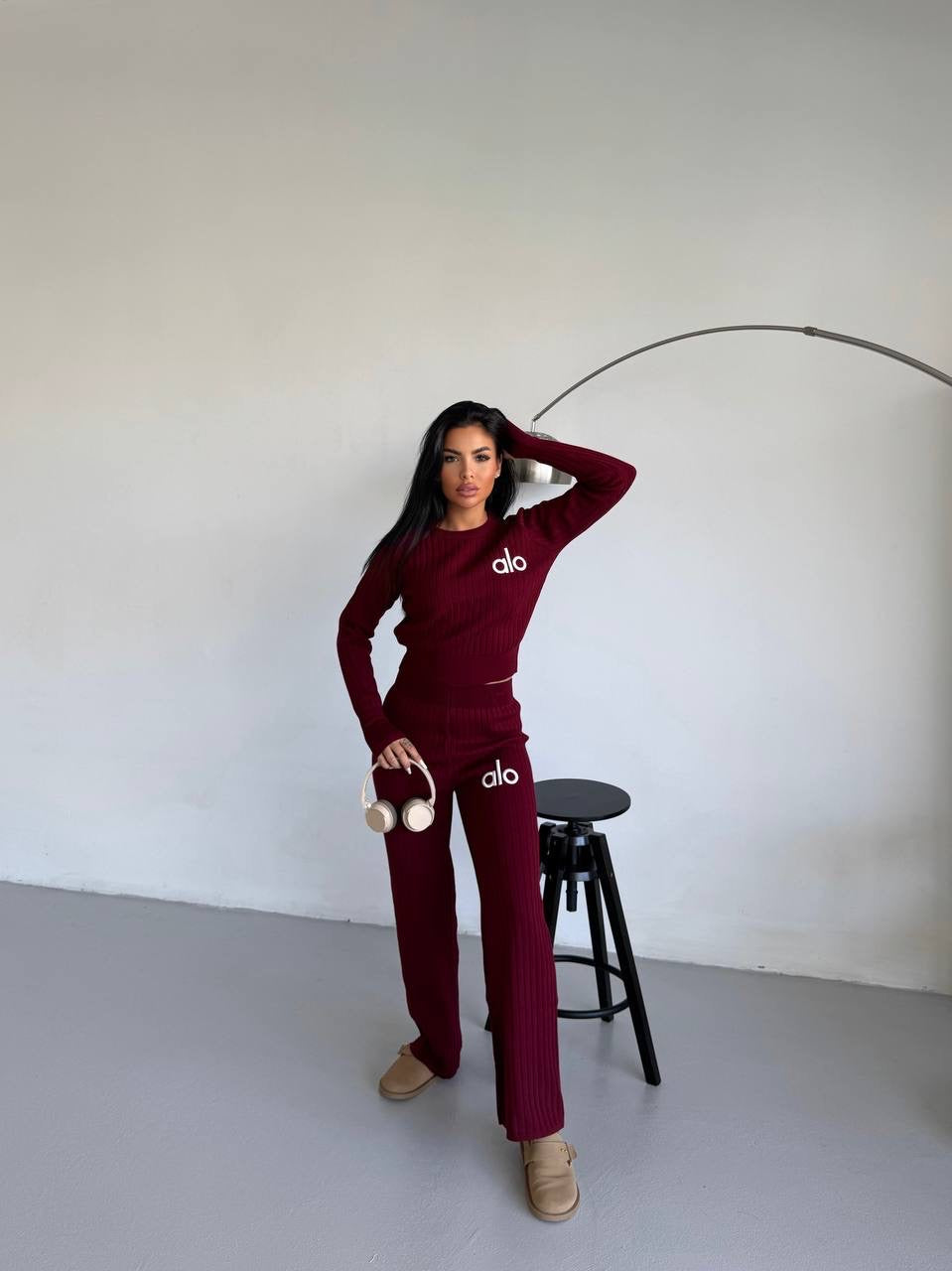 Alo knitted set
