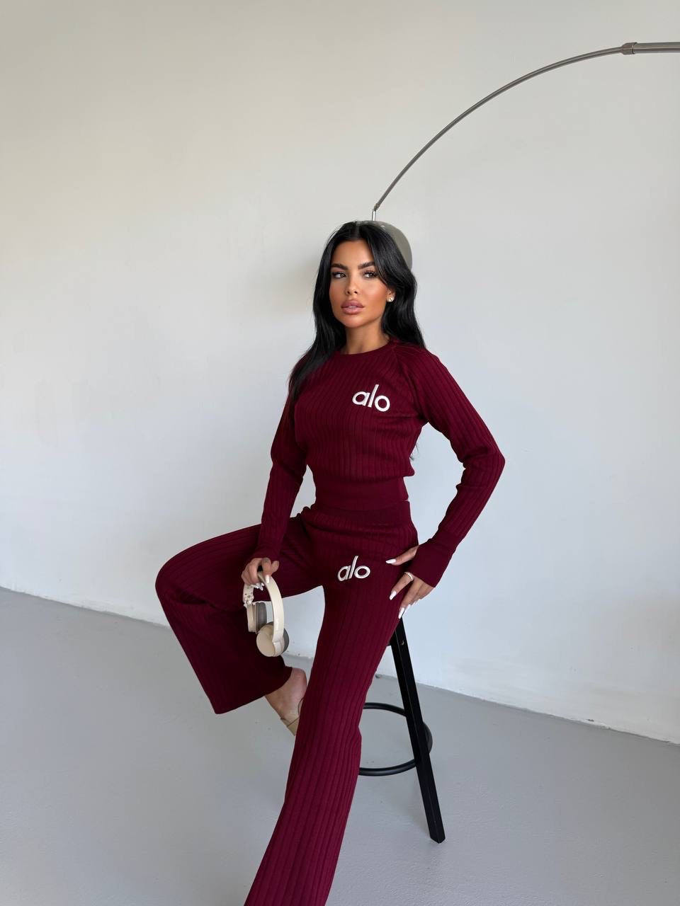 Alo knitted set