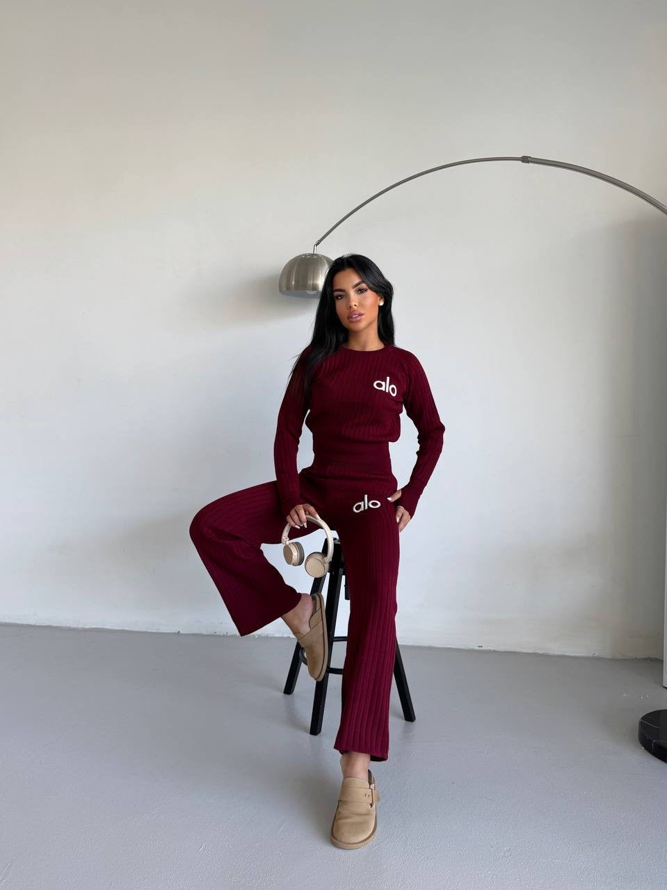 Alo knitted set
