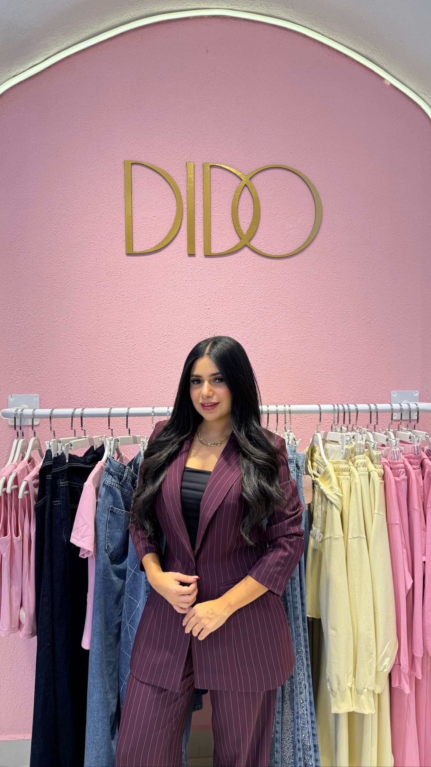 Striped Two-Piece Suit