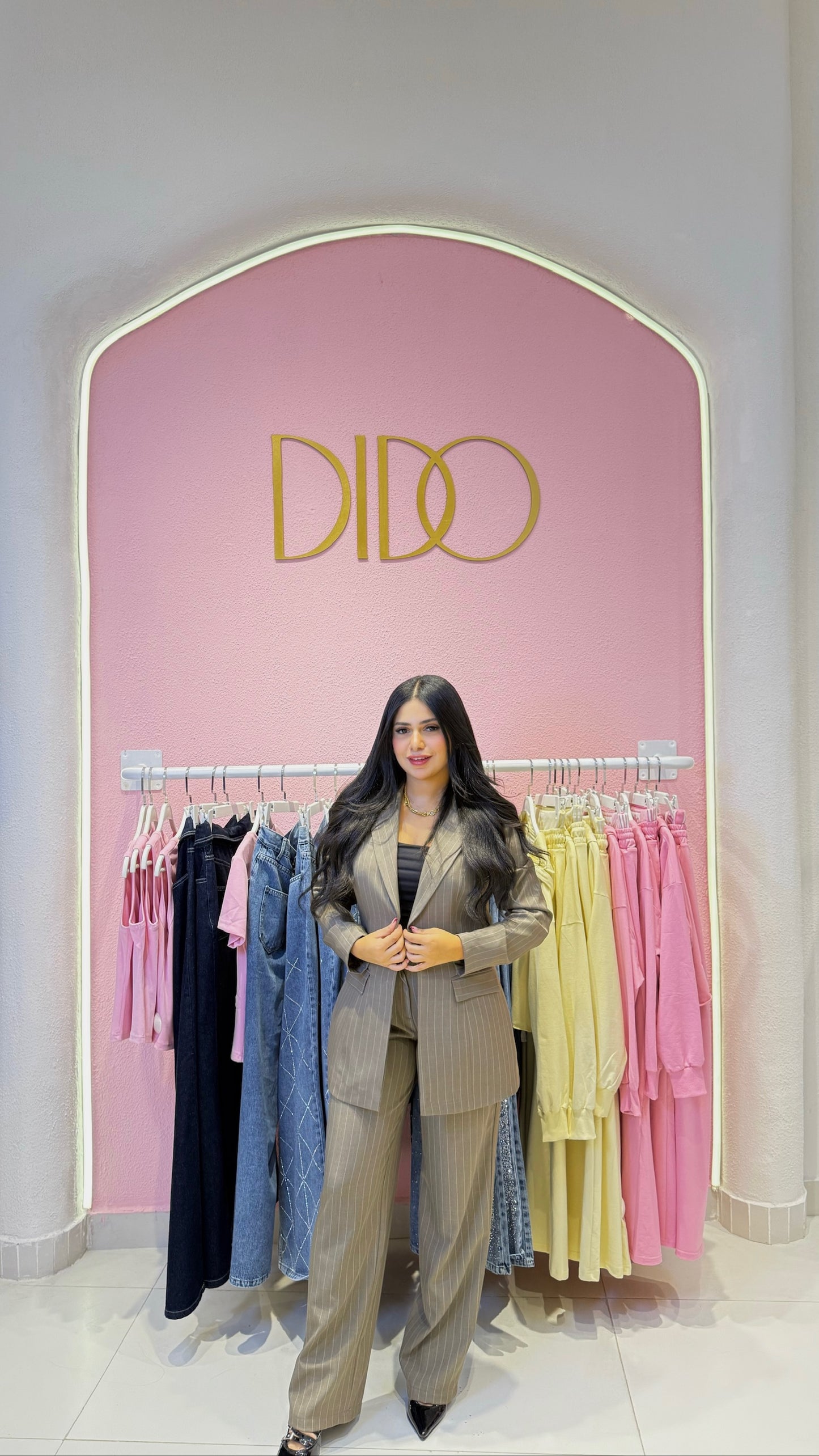 Striped Two-Piece Suit