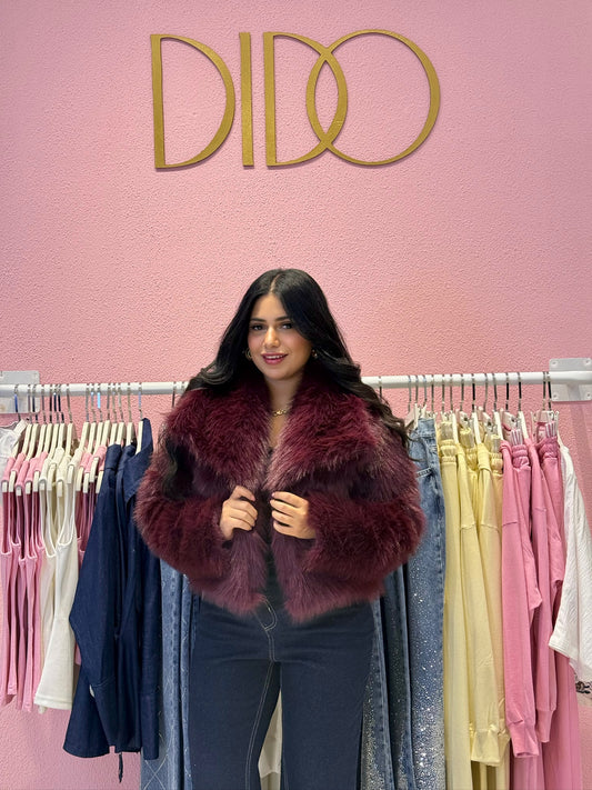 Fluffy Feather Jacket.