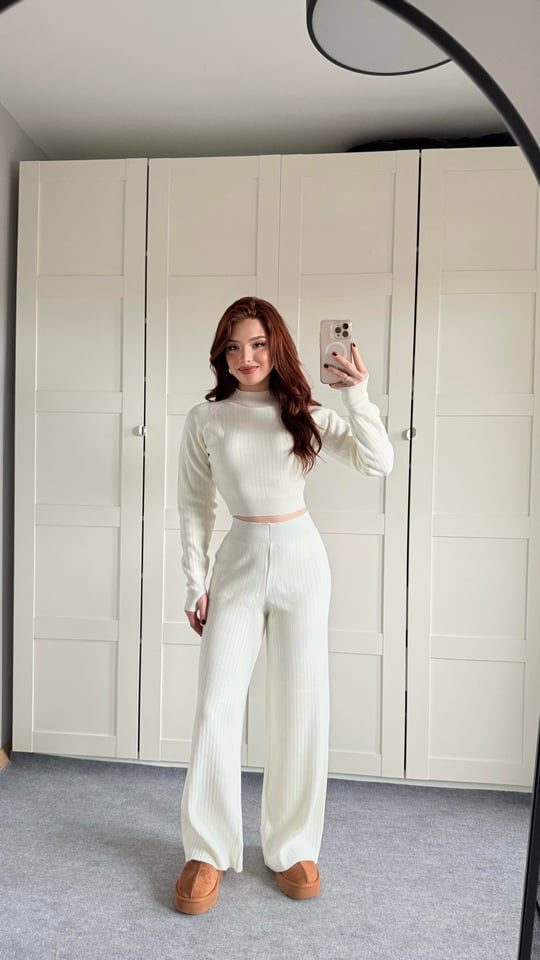 The Ribbed Knitted set