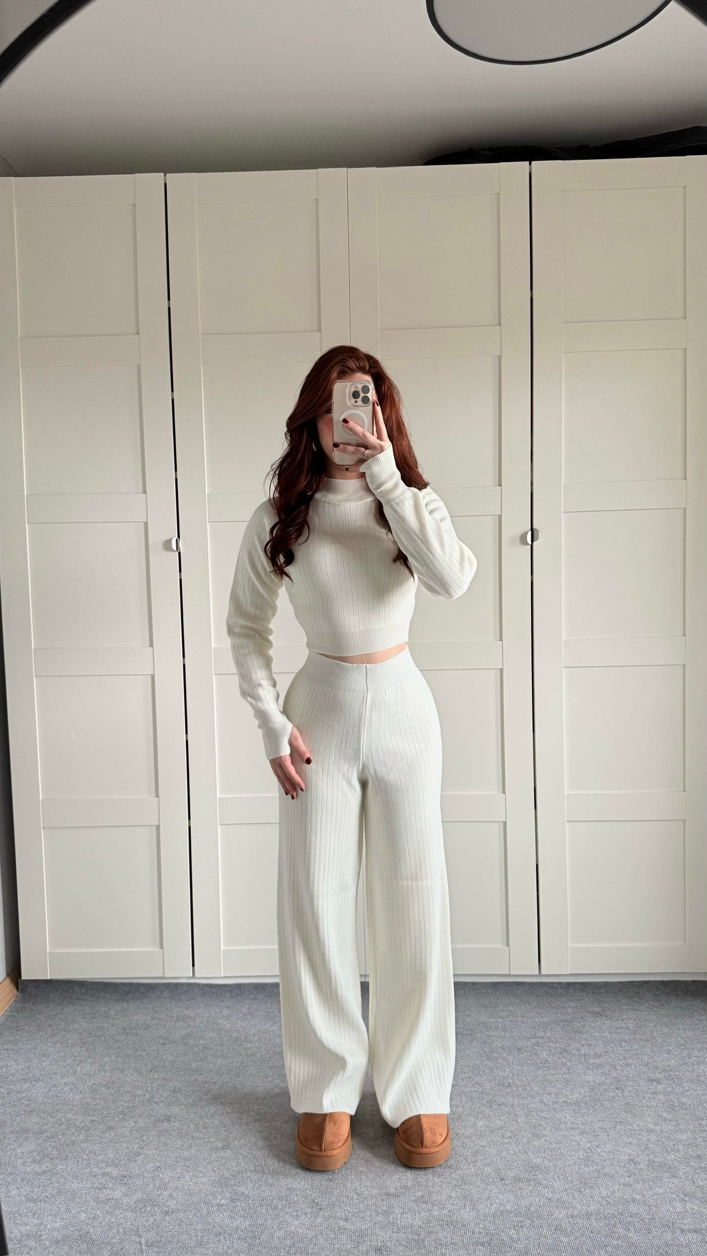 The Ribbed Knitted set