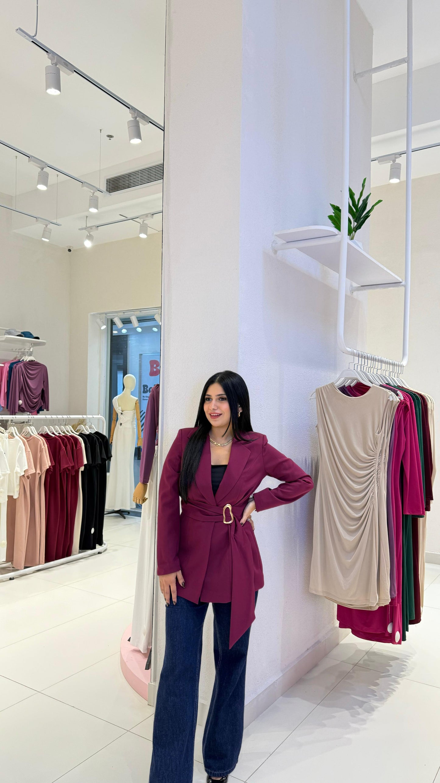 Effortless Elegance Belted Blazer