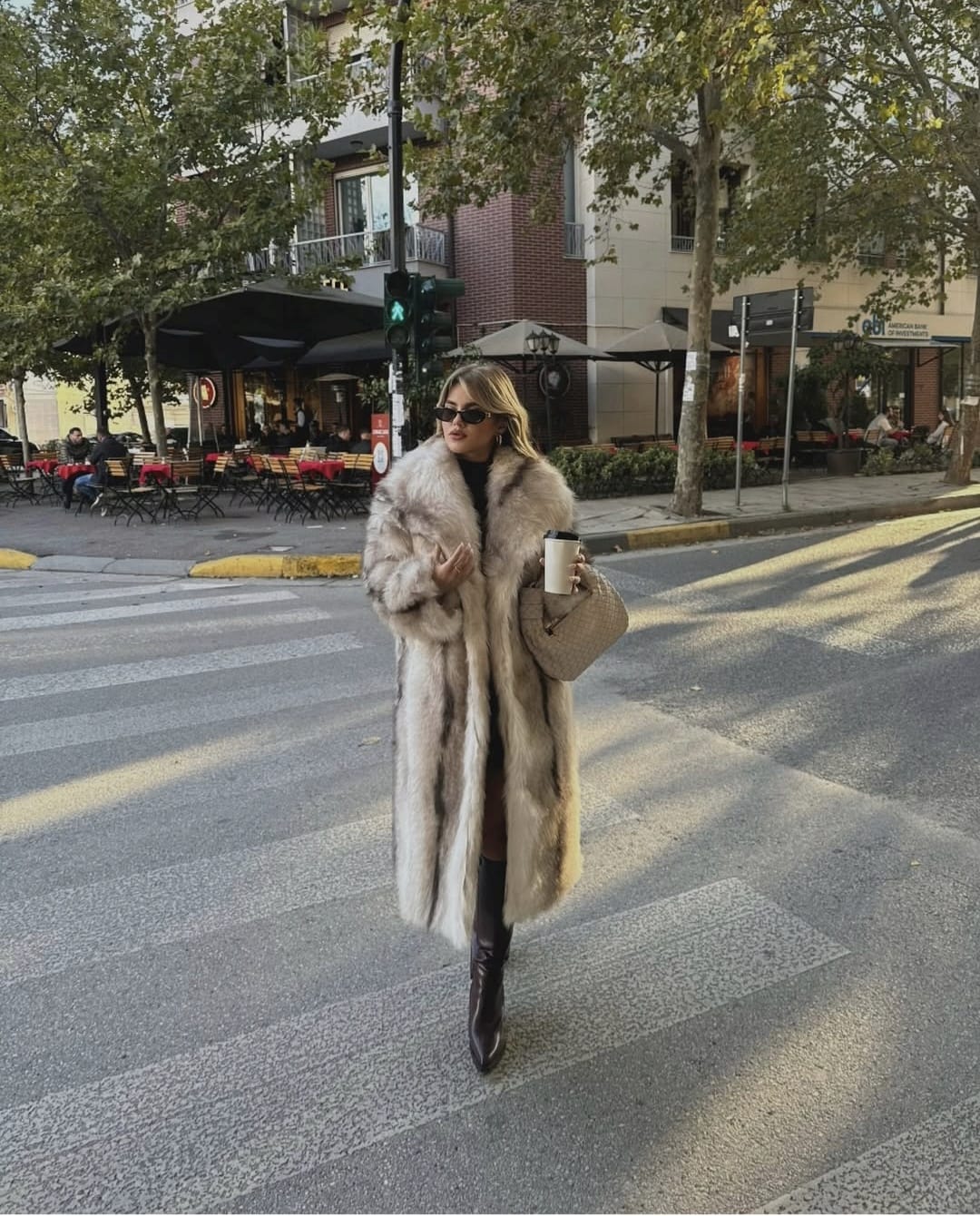 Timeless Glamour: The Faux Fur Maxi Coat